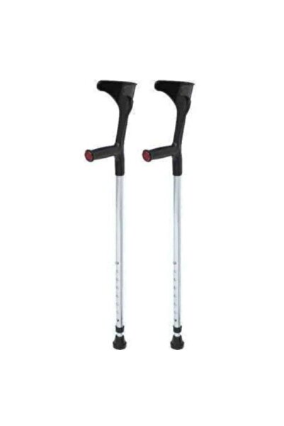 Genel Markalar Siyah Kanedyen - Ayarlanabilir Dirsek Destekli Baston Çift (2 Adet)
