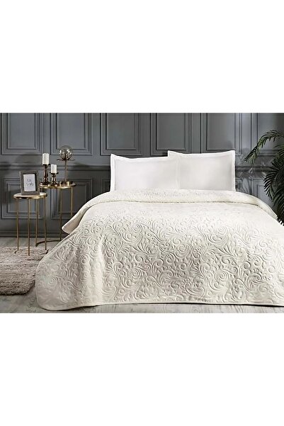 eco concept 220x240 Plush Double Blanket - Dowry Emboss