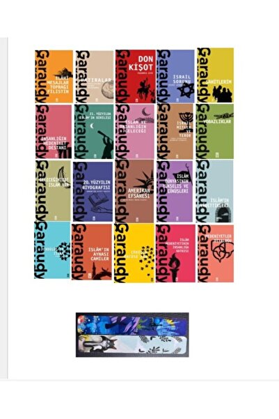 Timaş Yayınları Roger Garaudy Kitaplığı İsrail Sorunu Amerikan Efsanesi Set 2...