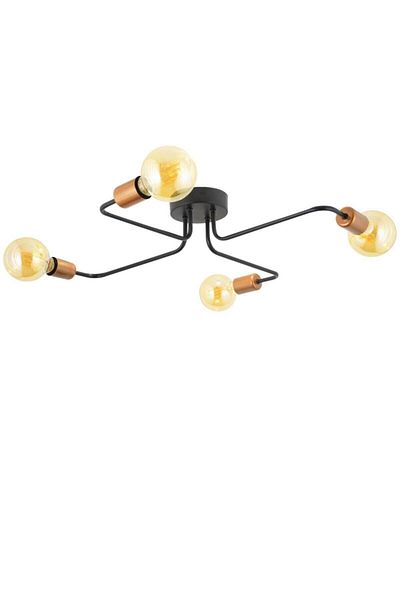 Lambadar Retro Scorpion Modern 4-Place Floor Ceiling Mounted Chandelier