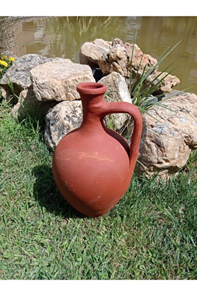 BilgeCe hoMe Terleyen Toprak Su Testisi Çömlek