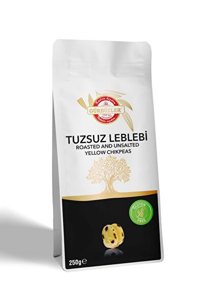 GÜRBÜZLER KURUYEMİŞ Gürbüzler Glutensiz Leblebi Tuzsuz 250 Gram