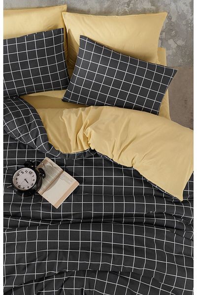 Loyal Home Double Duvet Cover Set - Plaid