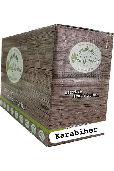 Hacıoğlu baharat Hatay Local Ground Milk Powder Black Pepper 20 Gr X 24 Pcs / Pack