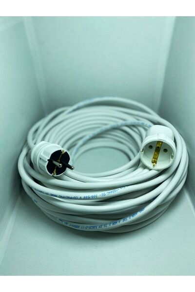 VİKO Viko Fişli Prizli Seyyar Uzatma Kablosu Ünal kablo 3x1.5 Ttr Tam Bakır K...