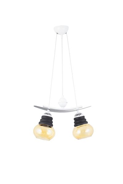 Lambadar Single Modern Style Boat Model Metal Glass Pendant Lamp Chandelier