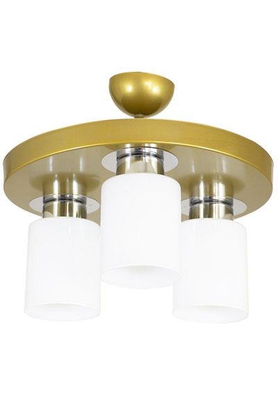 Lambadar Modern Sports Model Round Tray Antique Chandelier Triple
