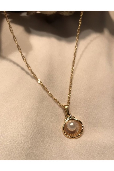 Fiamoss İncili İstiridye Kolye