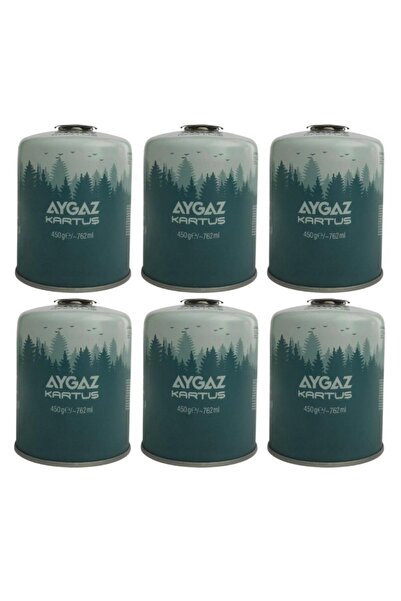 Aygaz 450 Gr Kartuş Altılı Set