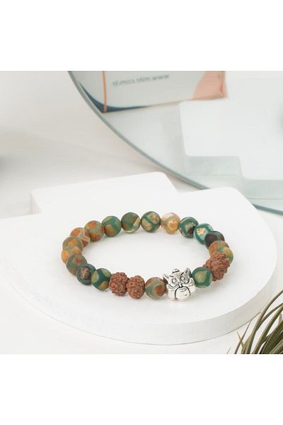 Mitr Tibet Agate Stone Natural Bracelet