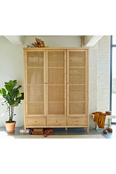 Latanwood Fuzzy Ahşap Gardırop