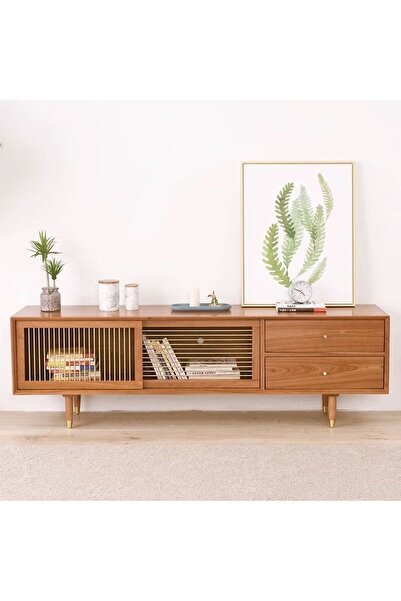 Latanwood Ember Transparan Detaylı Tv Konsolu