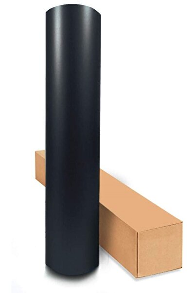 dakik reklam Yapışkanlı Folyo Mat Siyah Mutfak Dolap Tezgah Tezgah Arası Mobi...