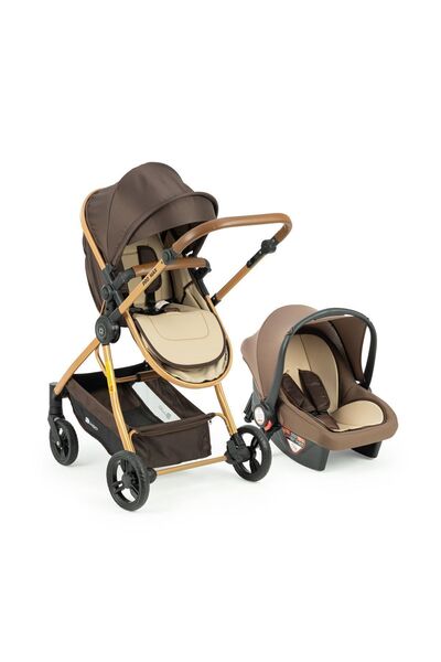 QUARD Seyahat Sistem Taşıma Pusetli Bebek Arabası YAĞMURLUK HEDİYELİ