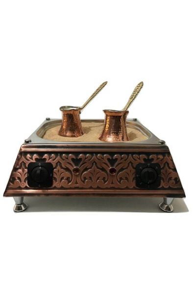 KUTLU TİCARET Copper Sand Coffee Machine