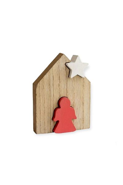 AFRALYAHOME ξύλινο gnome διακοσμητικό χριστουγεννιάτικο στολίδι, επιτραπέζια ξύλινη διακόσμηση, δώρο ξύλινο νάνο χριστουγεννιάτικο στολίδι