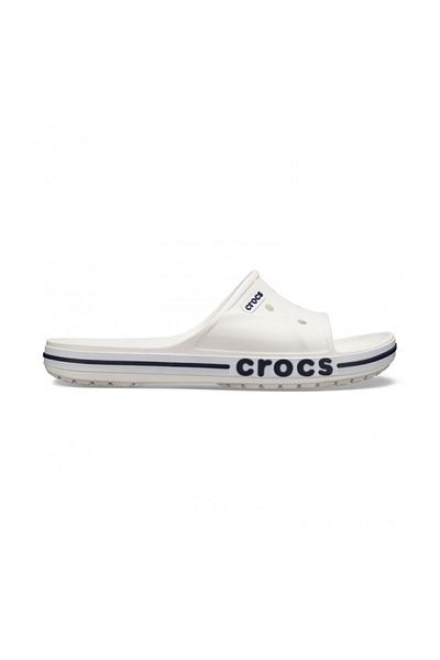 Crocs شبشب Bayaband Slide للرجال باللون الأبيض