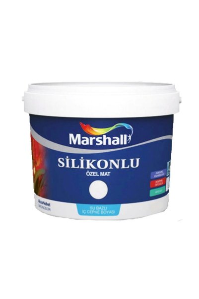 Marshall Silikonlu Özel Mat Iç Cephe Duvar Boyası 2,5 Lt Damla Sakızı