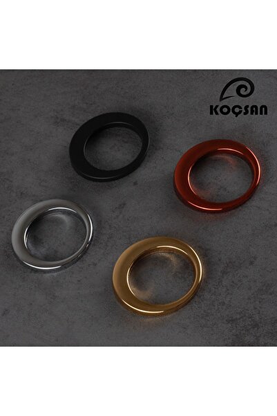 KOÇSAN Side Ring Chrome 32 mm Handle Luxury Country Kitchen Furniture Cabinet Drawer Handle
