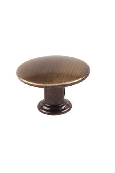 KOÇSAN Mussel Antique Yellow Button Handle Luxury Country Kitchen Furniture Cabinet Drawer Handle