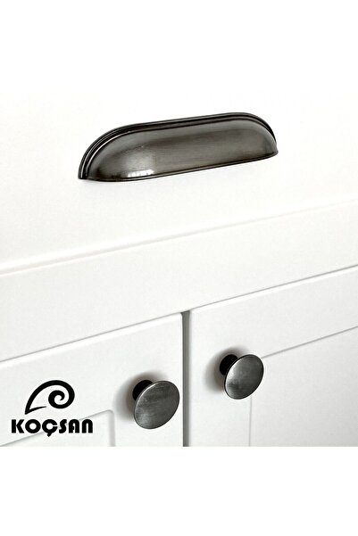 KOÇSAN Mâner de 128 mm din argint antic pentru muște Mobilier de bucătărie de lux pentru dulap Mâner sertar