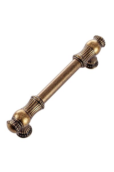 KOÇSAN Sehzade Antique Yellow 128 mm Mâner de lux pentru bucătărie de țară Mobilier dulap sertar