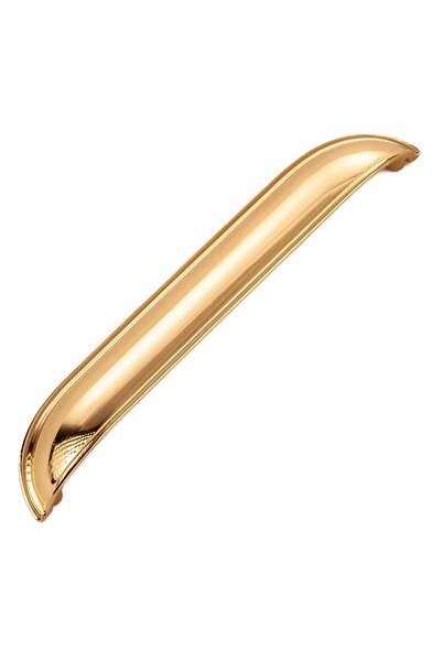 KOÇSAN مقبض بلح البحر الذهبي 160 مم مقبض درج أثاث المطبخ الريفي الفاخر