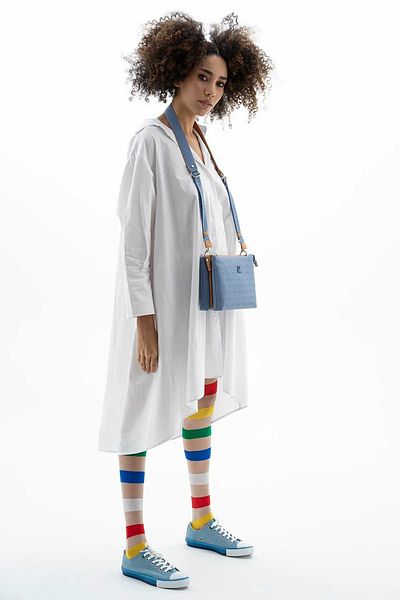 Benetton Bn-30176 Pantofi sport de damă-albastru