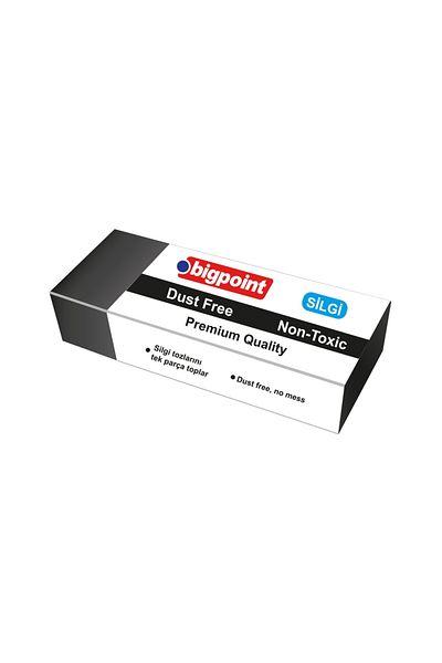 Bigpoint ممحاة خالية من الغبار أسود Bp975-30