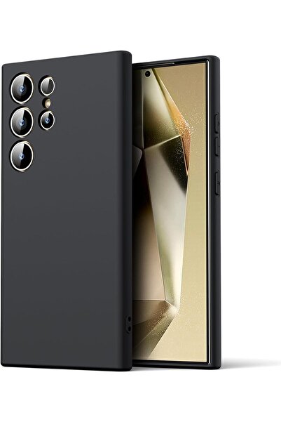 Rivor Samsung Galaxy S22 Ultra Kapak Kamera Çıkıntılı Içi Kadife Lansman Yumu...