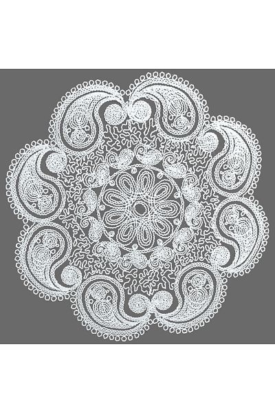 CAMİNHO DA LUA Placemat Broderie Farfurie De Servire De Lux Damla Set Masa Si Prezentare Suport Zestre Crema
