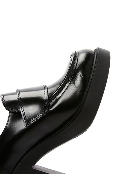 Derimod Black Patent Leather Women's Bootie - Heels