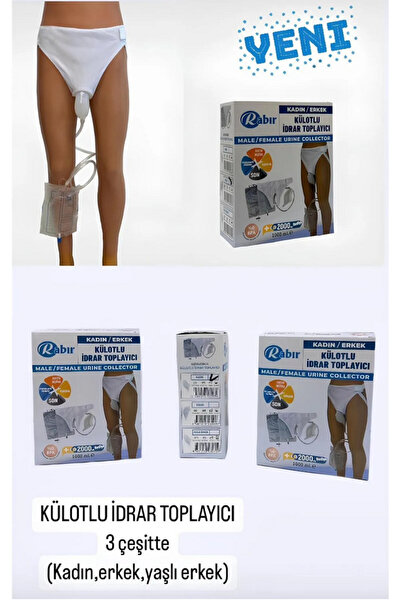 ELAN Külotlu İdrar Toplayıcı Yaşlı Erkek Modeli Hasta Bezine Son