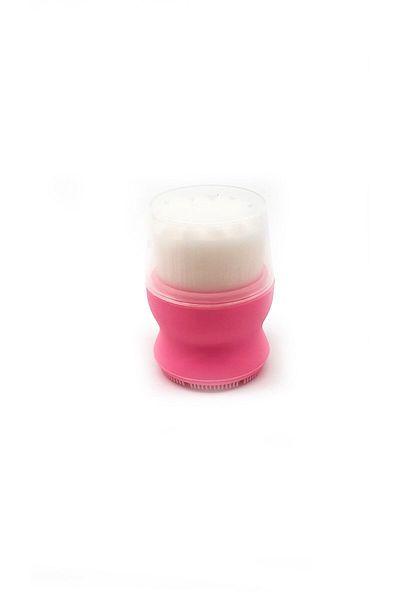SHAKA Double Sided Powder Mini Face Wash Brush - 7 cm My-8