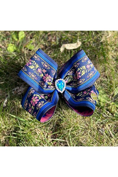 QUEEN AKSESUAR Design personalizat, bijuterii de lux, cu flori autentice, blugi, țesătură, cataramă cu agrafă automată, cataramă pentru copii pentru femei