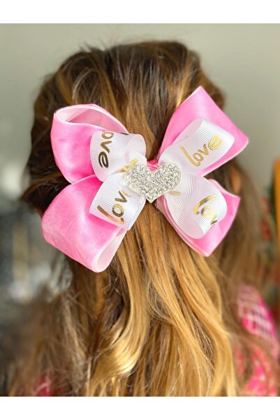 QUEEN AKSESUAR Cataramă cu panglică cu fundă din catifea, cu clemă metalică, ...