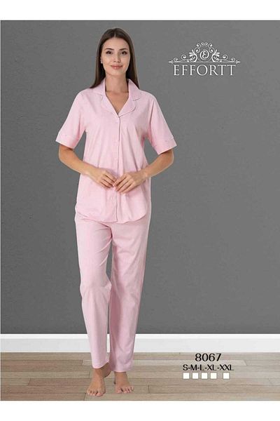 Effortt Luxury Maternity Maternity Pajama Set - Buttoned