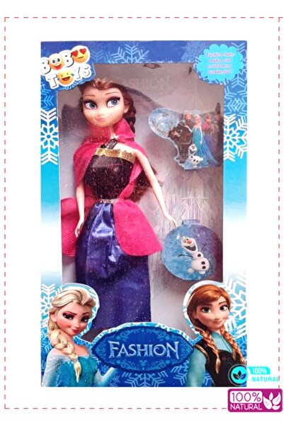 OMZ عباءة الموضة المجمدة آنا إلسا دمية لعبة تعليمية فتاة لعبة أطفال صبي التعل...