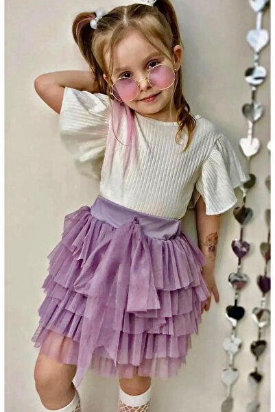 ALARA REYHAN Costum cu fustă tutu pentru fetiță 23 aprilie Eid