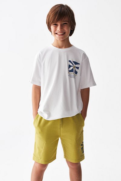 nk kids شورت أخضر رائع للأولاد - NK KIDS 66325