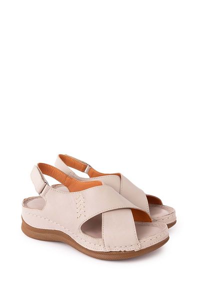Gondol Sandale de zi cu zi confortabile din piele naturală pentru femei Byz.413