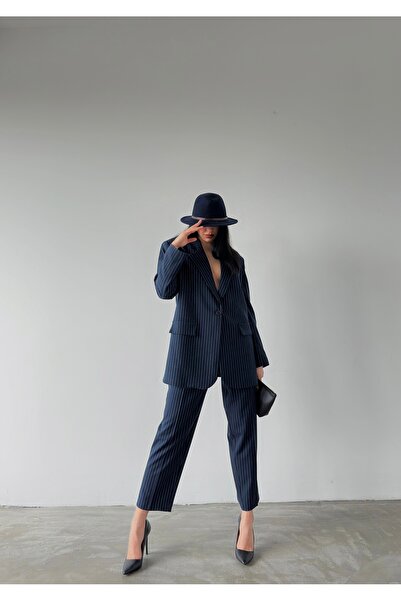 FashionFour Çizgili Ceket