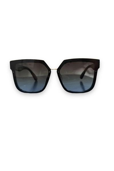 Silvio Monetti Navy Blue Degrage UV400 Women's Sunglasses -615249