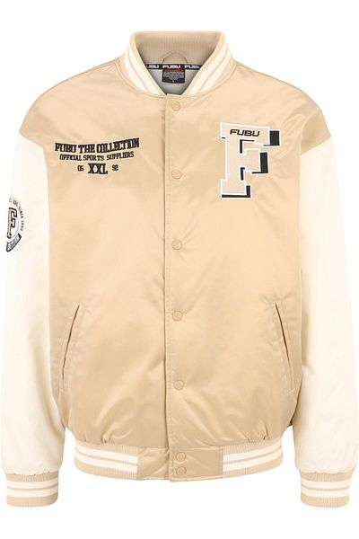 FUBU Herren FM231-003-2 FUBU College Shiny Varsity Jacket