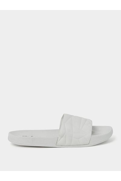 Styli Textured Open Toe Slip On Slides