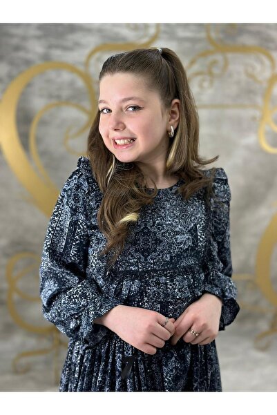 Fatma Kına Fenomen Kids etnik desen elbise