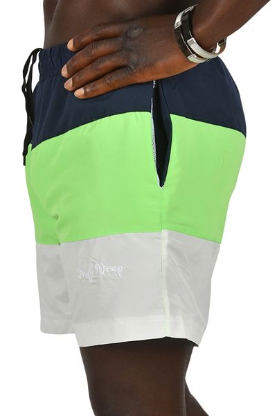 DeepSEA Ανδρικό σορτς κολύμβησης Navy Blue Piece Quick - με επένδυση από πλέγμα 2403002