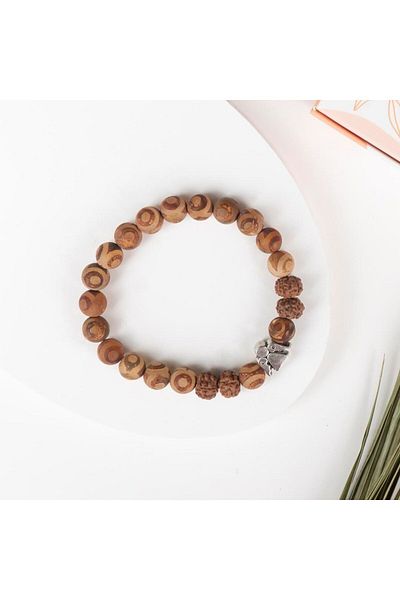 Mitr Natural Turquoise Stone Bracelet