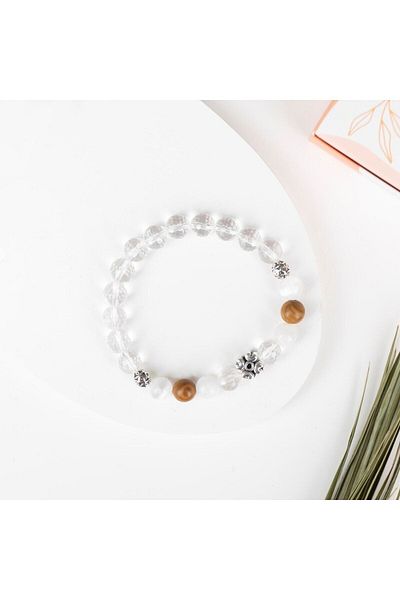 Mitr Cancer Zodiac Natural Stone Bracelet