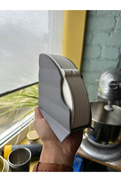 Figürlab Filtre Kahve Kağıdı Tutucu Tezgah Üstü Stand Aparat Dekoratif Aksesuar